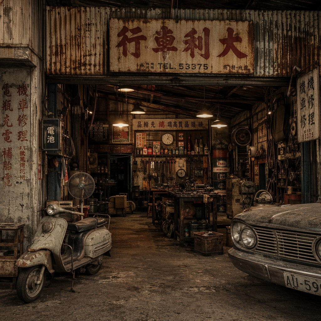 父親的修車廠